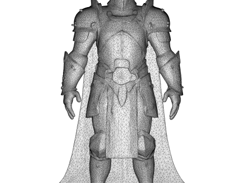 Elite Armored Warriors Collection - Premium Fantasy Fighter Pack 3Dプリントモデル