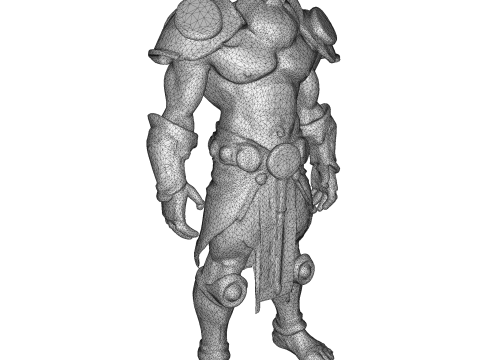 Elite Armored Warriors Collection - Premium Fantasy Fighter Pack 3Dプリントモデル