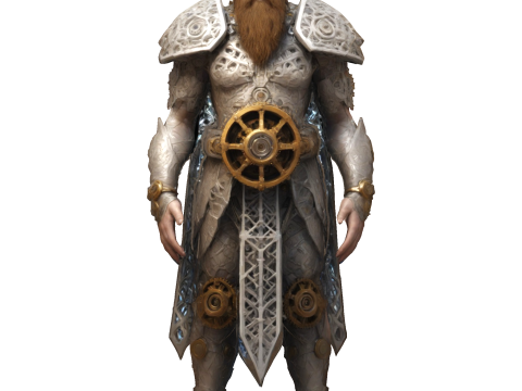 Elite Armored Warriors Collection - Premium Fantasy Fighter Pack 3Dプリントモデル
