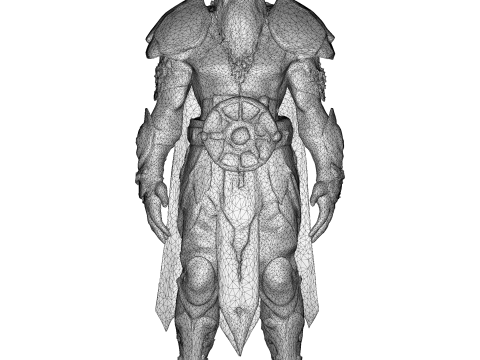 Elite Armored Warriors Collection - Premium Fantasy Fighter Pack 3Dプリントモデル