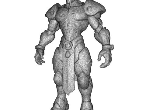 Elite Armored Warriors Collection - Premium Fantasy Fighter Pack 3Dプリントモデル