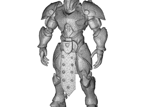 Elite Armored Warriors Collection - Premium Fantasy Fighter Pack 3Dプリントモデル
