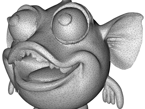 シー ゴブリン モンスター 10 ハイポリ キットバッシュ クリーチャー パック 3Dプリントモデル