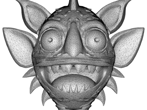 シー ゴブリン モンスター 10 ハイポリ キットバッシュ クリーチャー パック 3Dプリントモデル