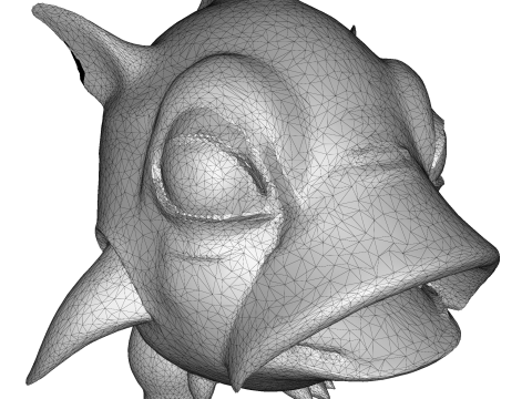 シー ゴブリン モンスター 10 ハイポリ キットバッシュ クリーチャー パック 3Dプリントモデル