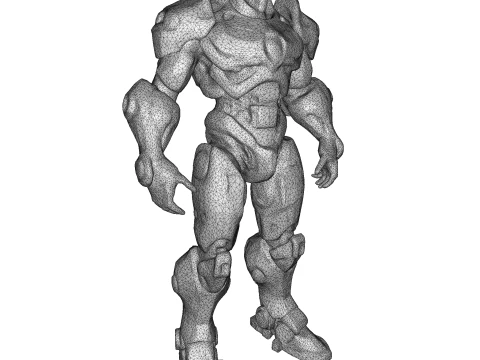 Emberforge Guardians High-Poly Kitbash Character Pack 10 Models 3D Print Model