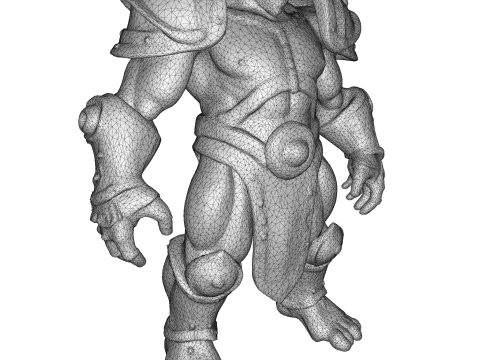 Emberforge Guardians High-Poly Kitbash Character Pack 10 Models 3D Print Model