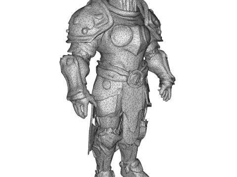 Emberforge Guardians High-Poly Kitbash Character Pack 10 Models 3D Print Model