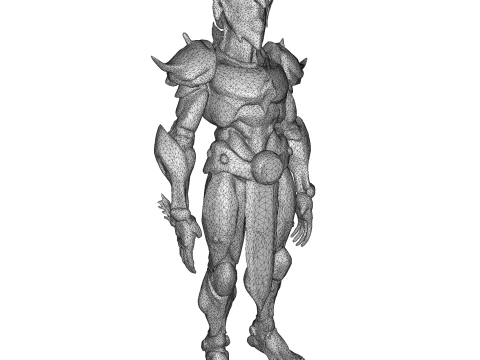 Emberforge Guardians High-Poly Kitbash Character Pack 10 Models 3D Print Model