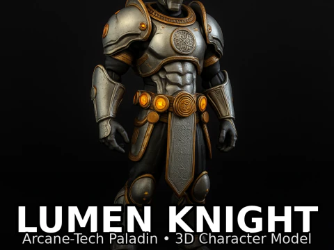 Emberforge Guardians High-Poly Kitbash Character Pack 10 Models 3D Print Model