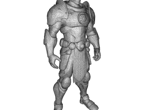 Paquete de personajes de Emberforge Guardians High-Poly Kitbash, 10 modelos Modelo de impresión 3D