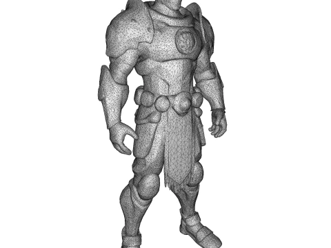 Emberforge Guardians High-Poly Kitbash Character Pack 10 Models 3D Print Model