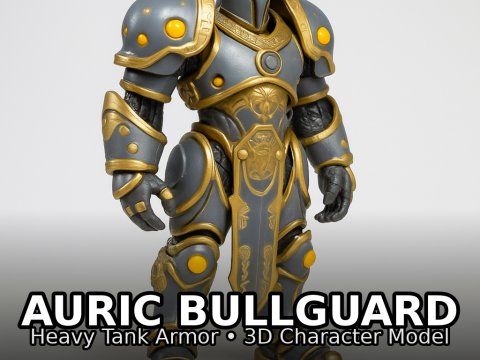 Paquete de personajes de Emberforge Guardians High-Poly Kitbash, 10 modelos Modelo de impresión 3D