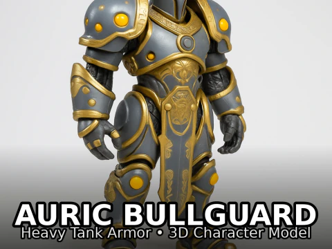 Emberforge Guardians High-Poly Kitbash Character Pack 10 Models 3D Print Model