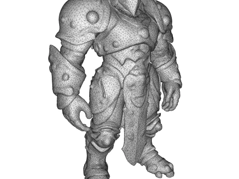 Emberforge Guardians High-Poly Kitbash Character Pack 10 Models 3D Print Model