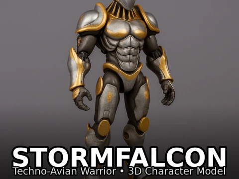 Emberforge Guardians High-Poly Kitbash Character Pack 10 Models 3D Print Model
