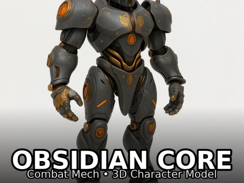 Emberforge Guardians High-Poly Kitbash Character Pack 10 Models 3D Print Model