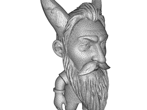 Elderfolk Fantasy Collection 4 Varianten High-Poly Kitbash-Zeichensatz 3D Druckmodell