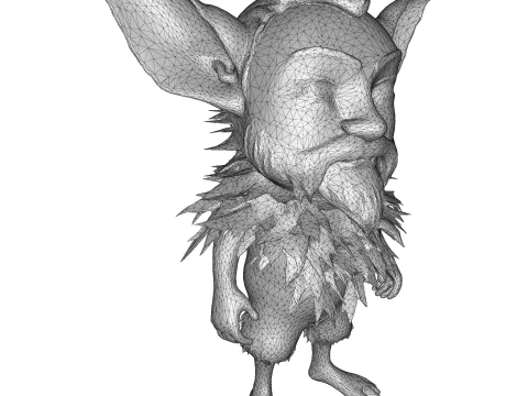 Forest Folk Collection 10 High-Poly Kitbash Characters AI-Assisted 3D Print Model