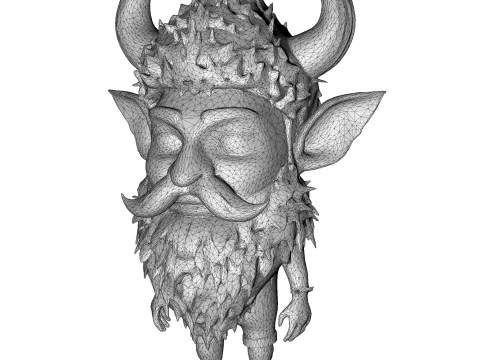 Forest Folk Collection 10 High-Poly Kitbash Characters AI-Assisted 3D Print Model