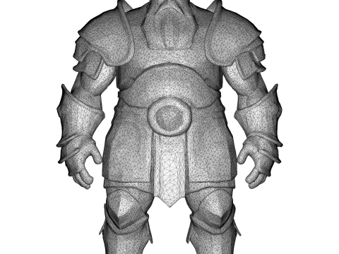 Kitbash Heroes Fantasy Sci-Fi High-Poly Character Pack 10 Models 3D Print Model