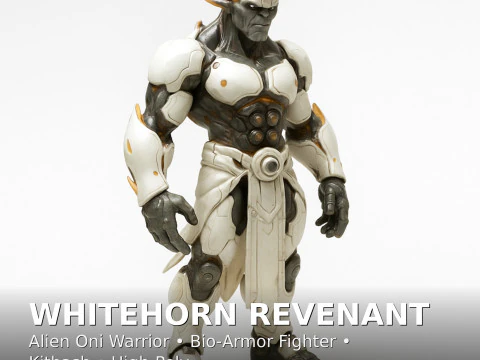 Kitbash Heroes Fantasy Sci-Fi High-Poly Character Pack 10 Models 3D Print Model