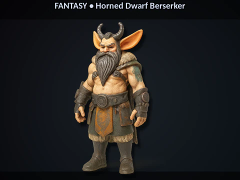 Vulpine Heroes Bundle 10 Stylized Fantasy Sci-Fi Characters Kitbash High-Poly 3D Print Model