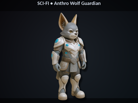 वुल्पाइन हीरोज बंडल 10 स्टाइलिश फंतासी विज्ञान-फाई पात्र किटबैश हाई-पॉली 3D प्रिंट मॉडल