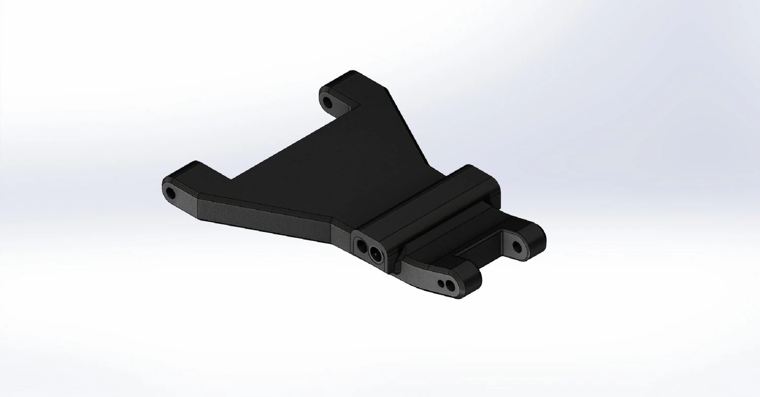 Reinforced car suspension lever on radio control 3D Print Model .c4d .max .obj .3ds .fbx .stl .blend 