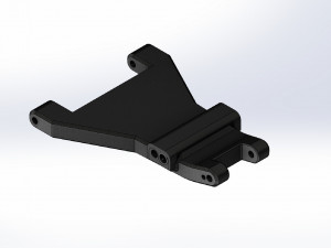 Reinforced car suspension lever on radio control 3D 打印模型
