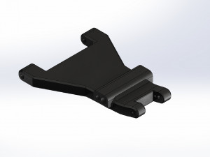 Reinforced car suspension lever on radio control 3D प्रिंट मॉडल