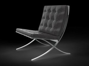 Barcelona chair 3D Model