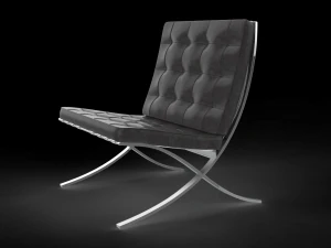 Barcelona chair 3D Model