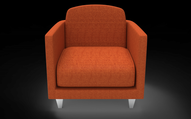 A modern single sofa Modèle 3D .c4d .max .obj .3ds .fbx .stl .blend 
