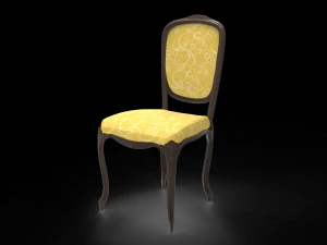 经典餐椅 3D 模型