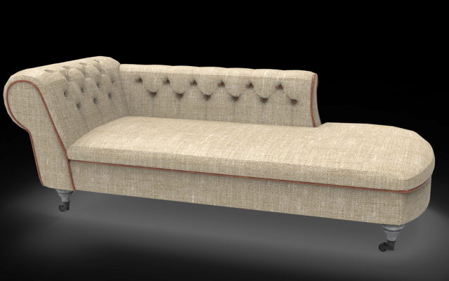 Day Bed Sofa Antique Style sofa Modello 3D .c4d .max .obj .3ds .fbx .stl .blend