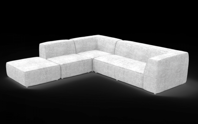 Corner sofa Modelo 3D .c4d .max .obj .3ds .fbx .stl .blend 
