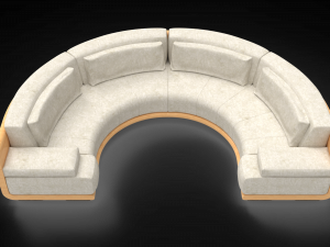 Fendi Sofa Casa Artu 3D Модель