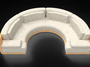 Fendi Sofa Casa Artu 3D Model