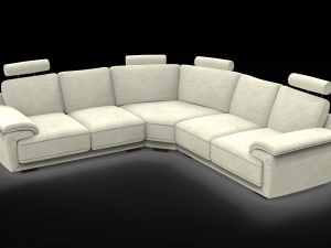 Modern style sofa 3D मॉडल