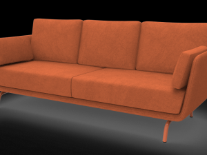 MISSANA SWAN SOFA 3D मॉडल