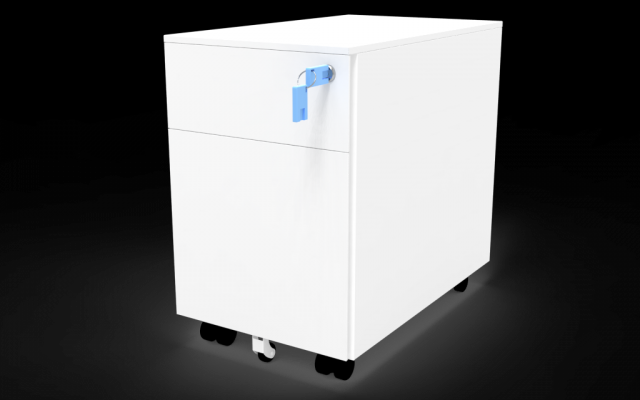 Sheet metal activity cabinet Modello 3D .c4d .max .obj .3ds .fbx .stl .blend 