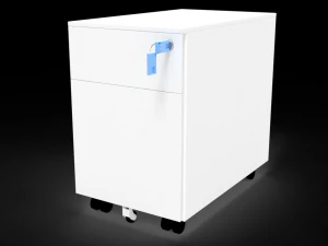 Sheet metal activity cabinet 3D Model