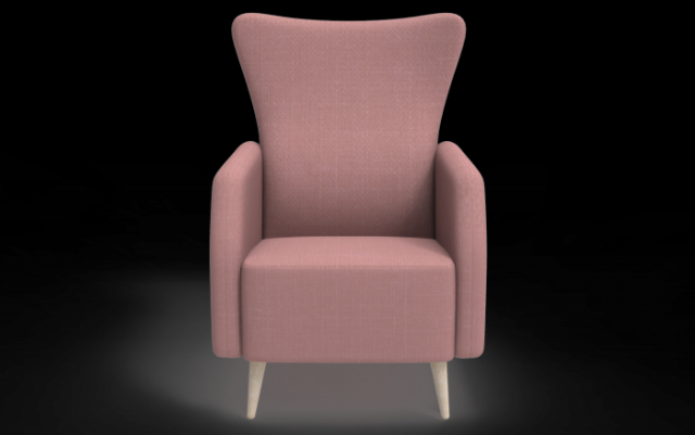 Missana Alice Armchair 3D मॉडल .c4d .max .obj .3ds .fbx .stl .blend 