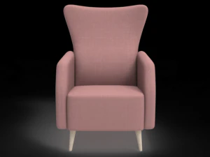 Missana Alice Armchair 3D Model