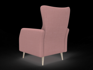 Missana Alice Armchair 3D मॉडल