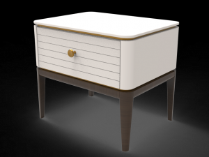 Bedside tabel MILANO by Mister Room Modelo 3D