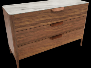 Chest of drawers 3D मॉडल
