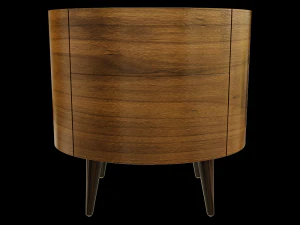 Bedside table 7074 3D Model