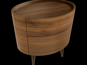Bedside table 7074 3D Model